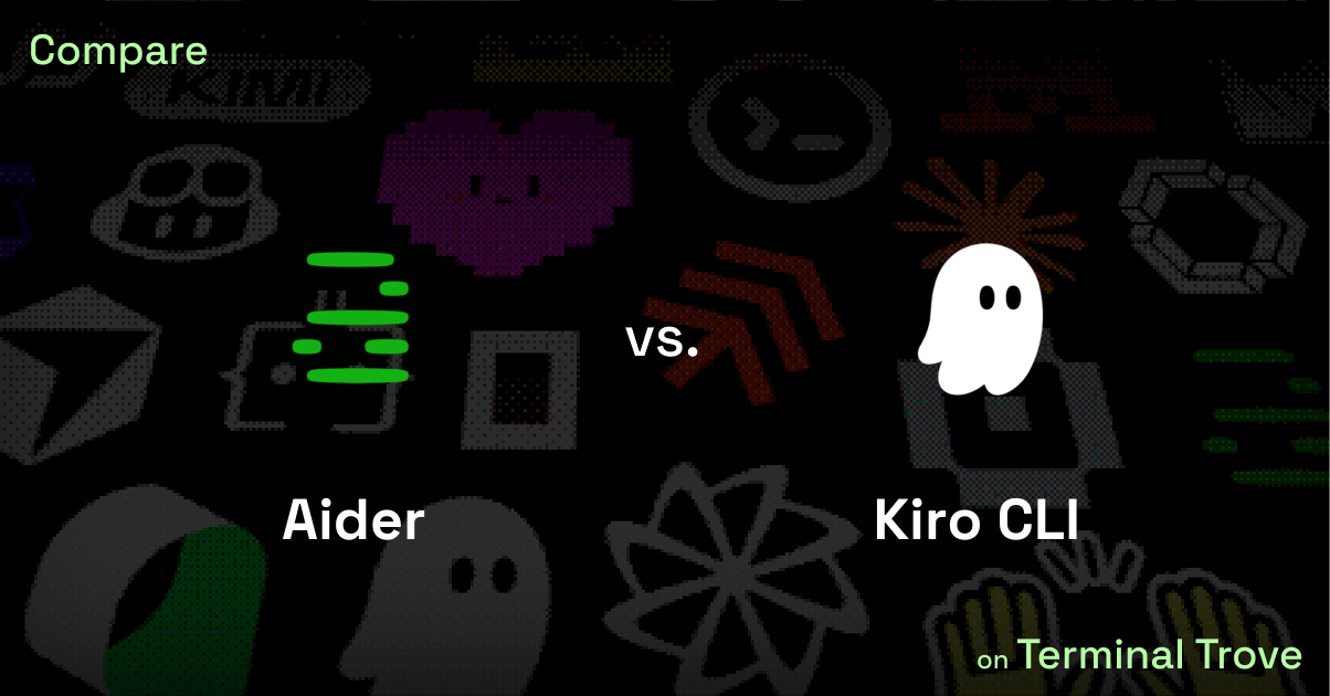 Aider vs Kiro CLI - Terminal Trove