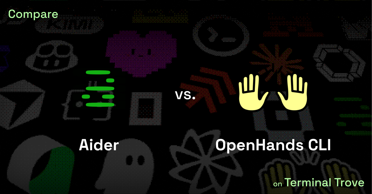 Aider vs OpenHands CLI - Terminal Trove