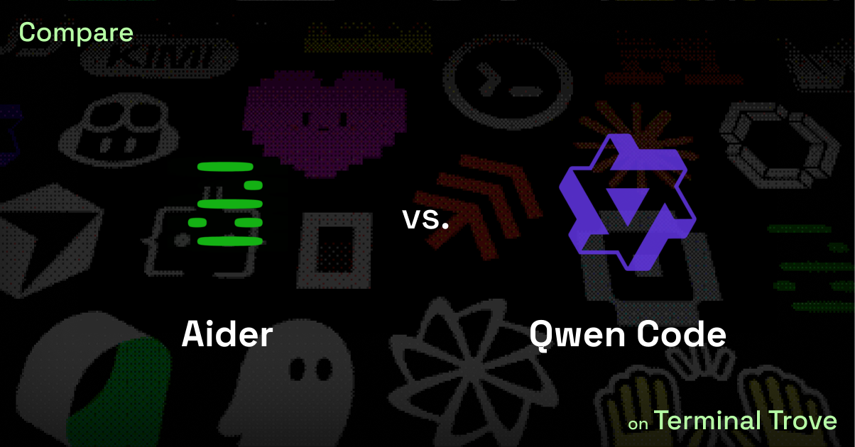 Aider vs Qwen Code - Terminal Trove
