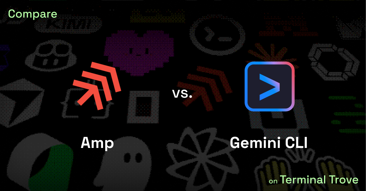 Amp vs Gemini CLI - Terminal Trove