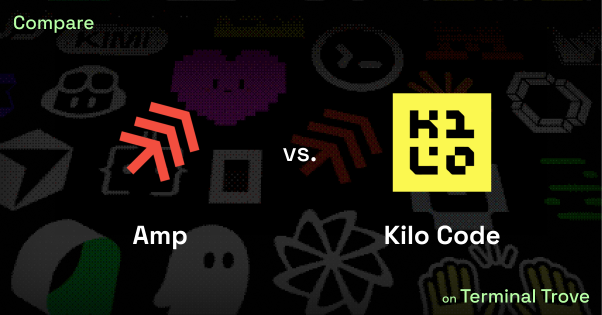 Amp vs Kilo Code - Terminal Trove