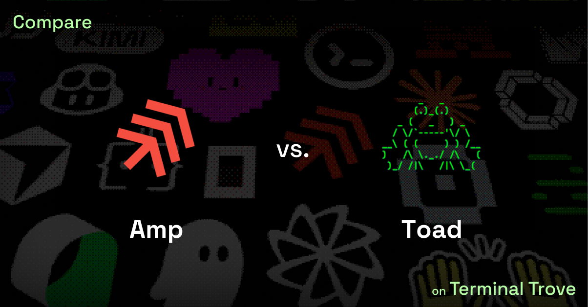 Amp vs Toad - Terminal Trove