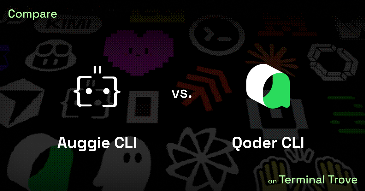 Auggie CLI vs Qoder CLI - Terminal Trove