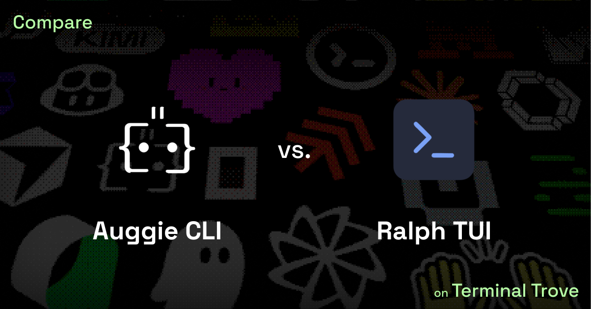 Auggie CLI vs Ralph TUI - Terminal Trove