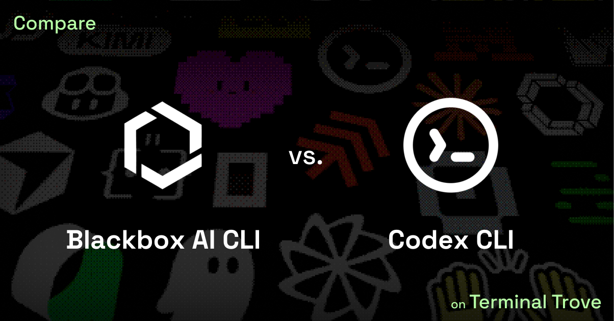 Blackbox AI CLI vs Codex CLI - Terminal Trove