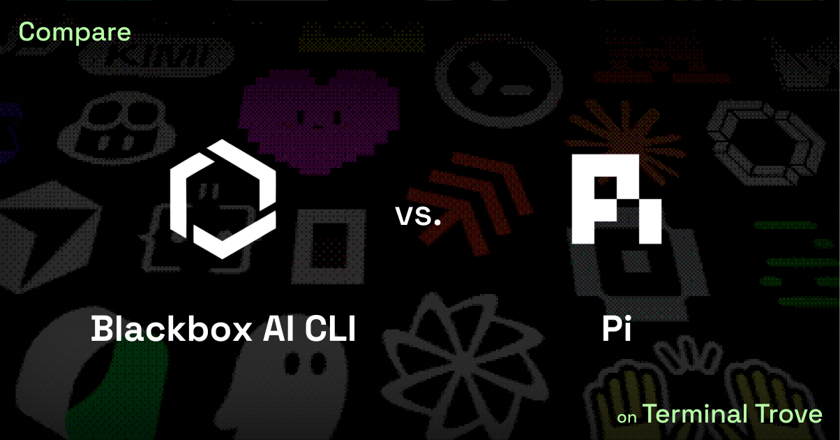 Blackbox AI CLI vs Pi - Terminal Trove