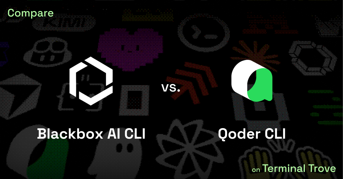 Blackbox AI CLI vs Qoder CLI - Terminal Trove
