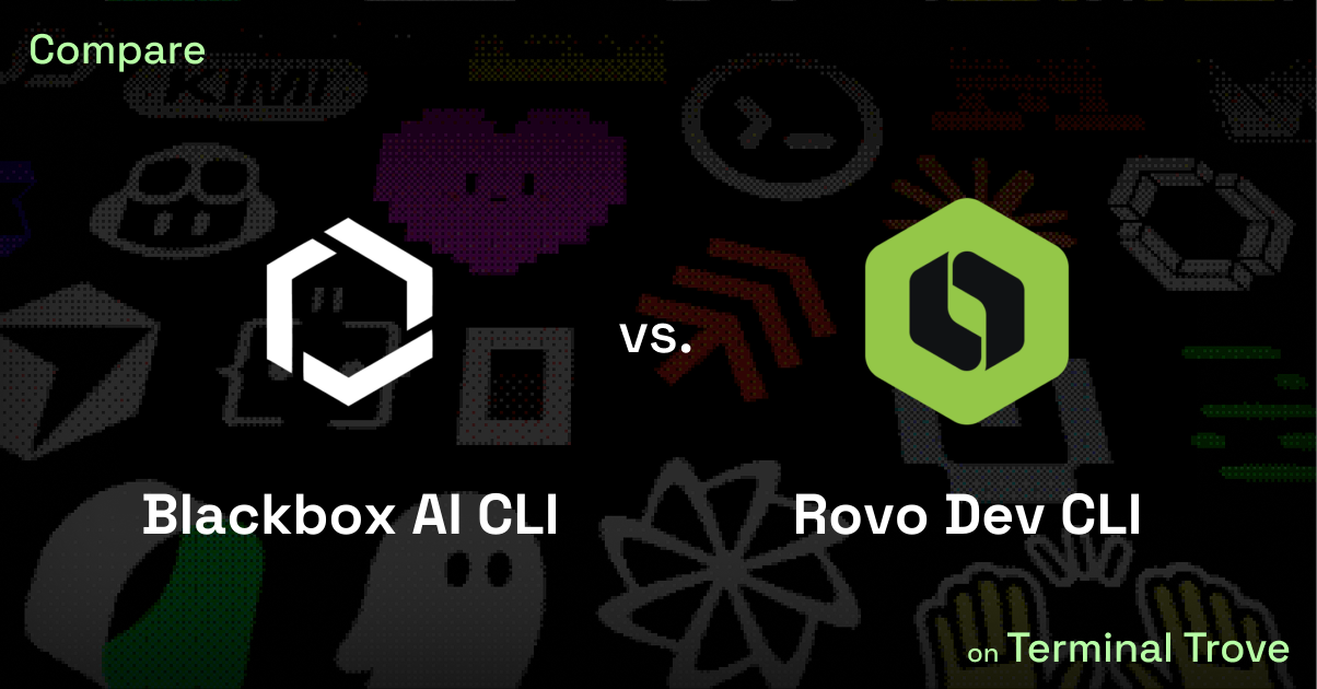 Blackbox AI CLI vs Rovo Dev CLI - Terminal Trove
