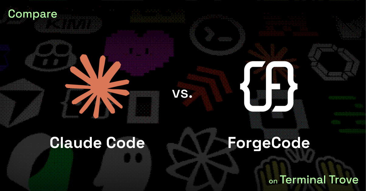 Claude Code vs ForgeCode - Terminal Trove