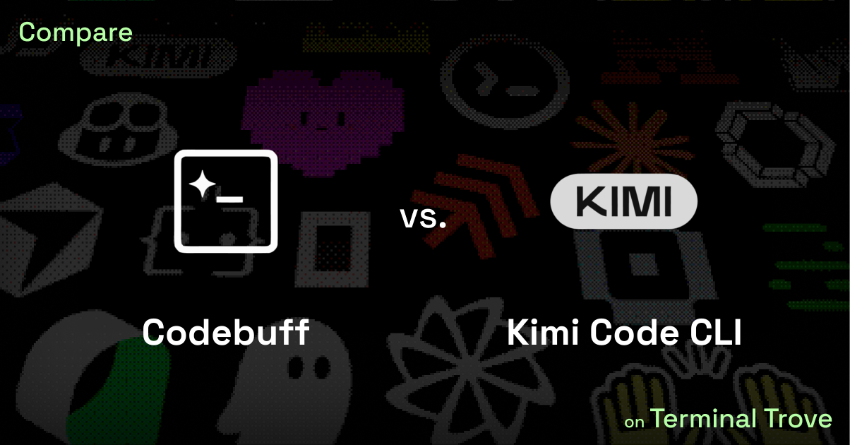 Codebuff vs Kimi Code CLI - Terminal Trove