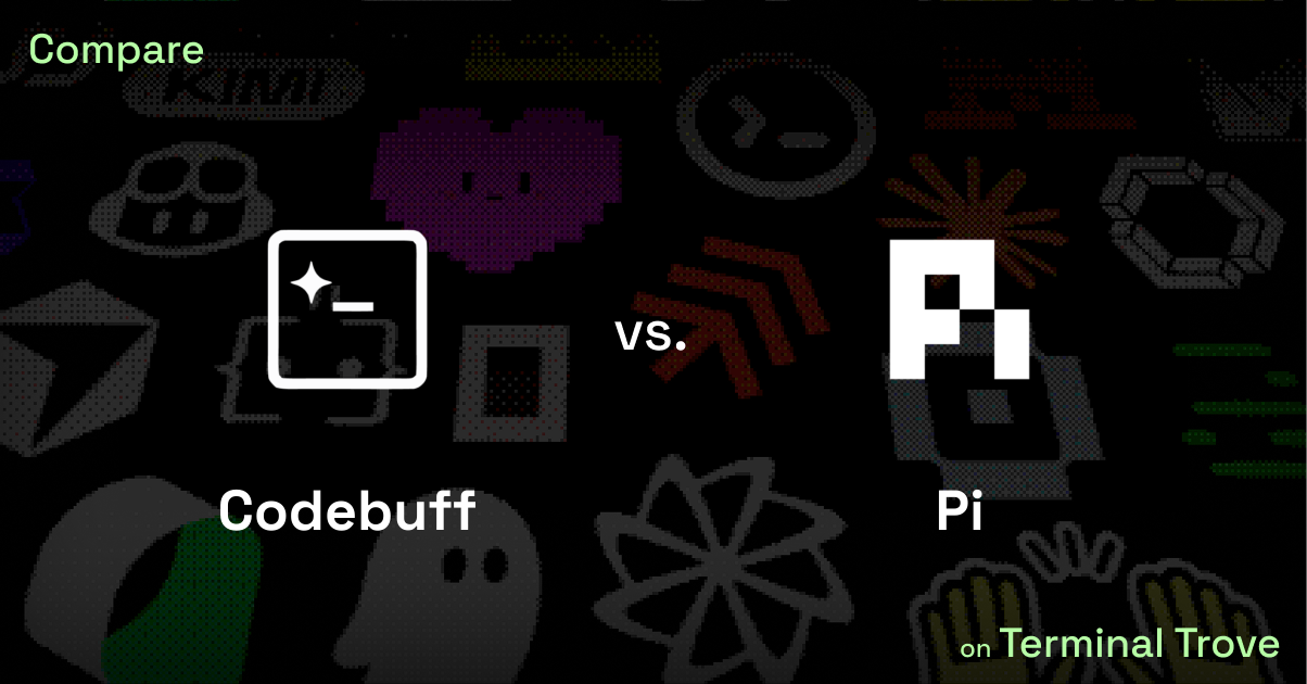 Codebuff vs Pi - Terminal Trove