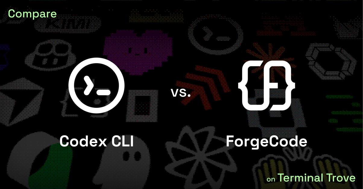 Codex CLI vs ForgeCode - Terminal Trove