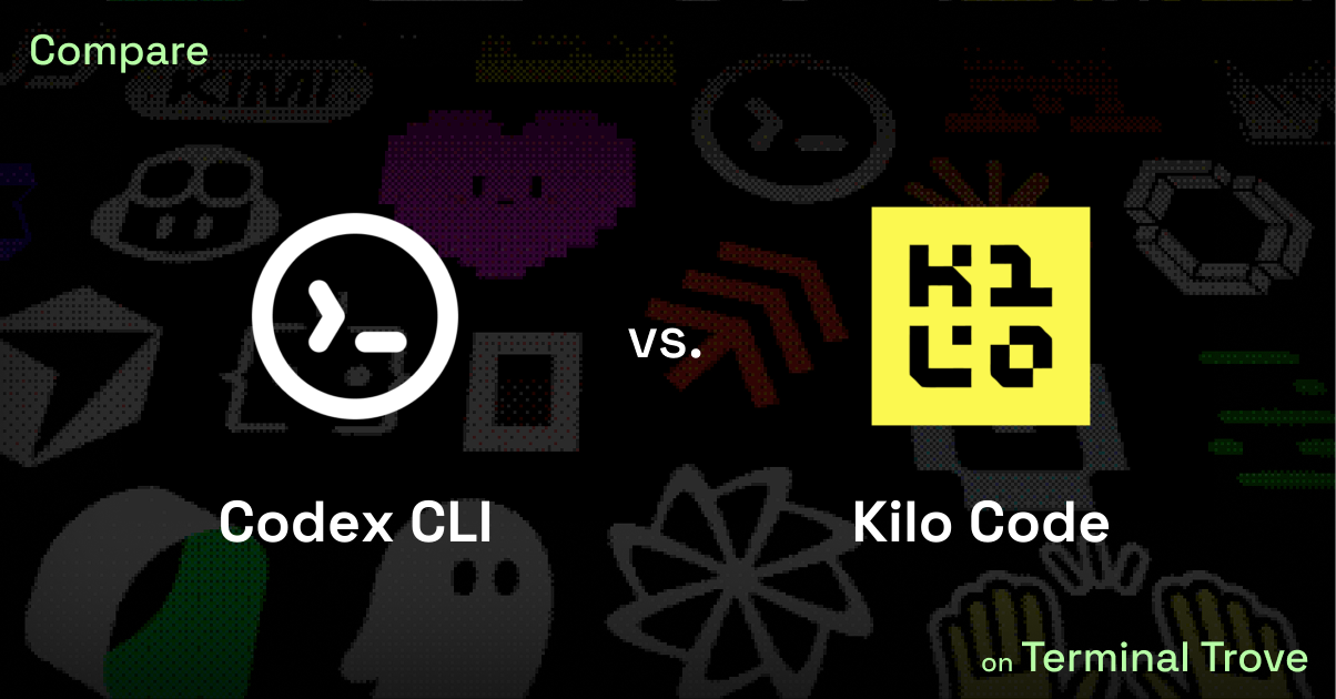 Codex CLI vs Kilo Code - Terminal Trove