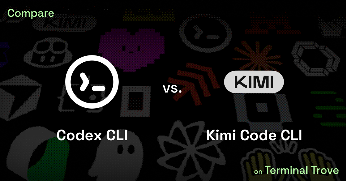 Codex CLI vs Kimi Code CLI - Terminal Trove