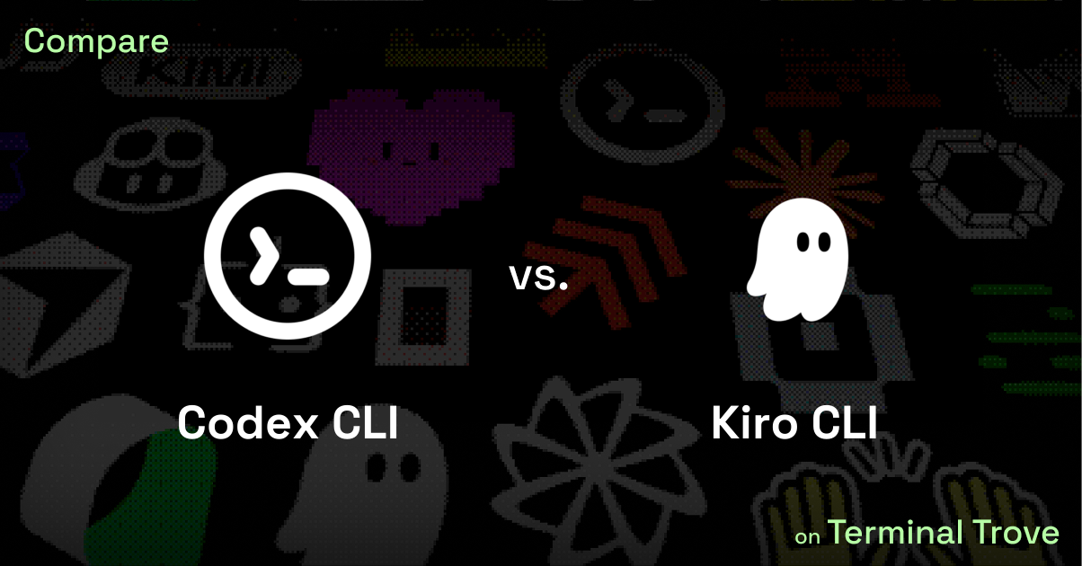 Codex CLI vs Kiro CLI - Terminal Trove