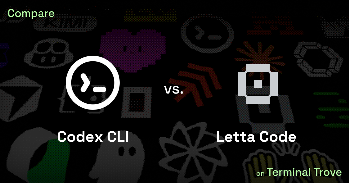 Codex CLI vs Letta Code - Terminal Trove