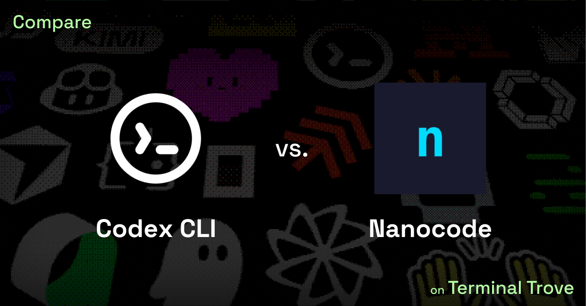 Codex CLI vs Nanocode - Terminal Trove