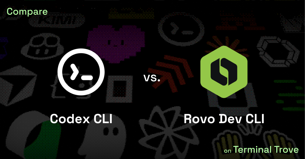 Codex CLI vs Rovo Dev CLI - Terminal Trove