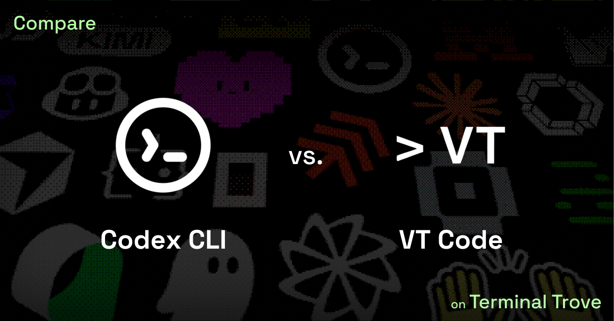 Codex CLI vs VT Code - Terminal Trove