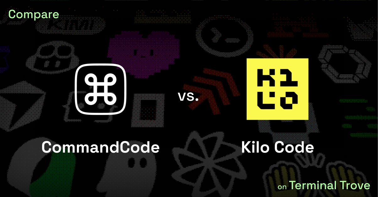 CommandCode vs Kilo Code - Terminal Trove