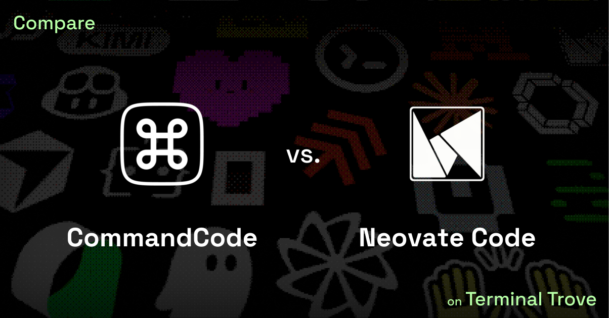 CommandCode vs Neovate Code - Terminal Trove