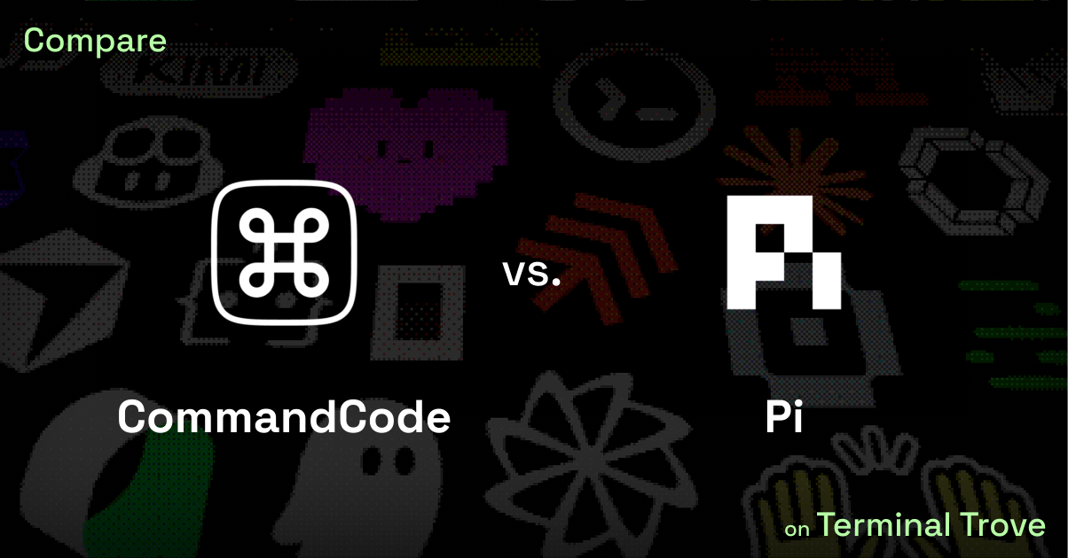 Pi Chat Comparison CommandCode vs Pi - Terminal Trove
