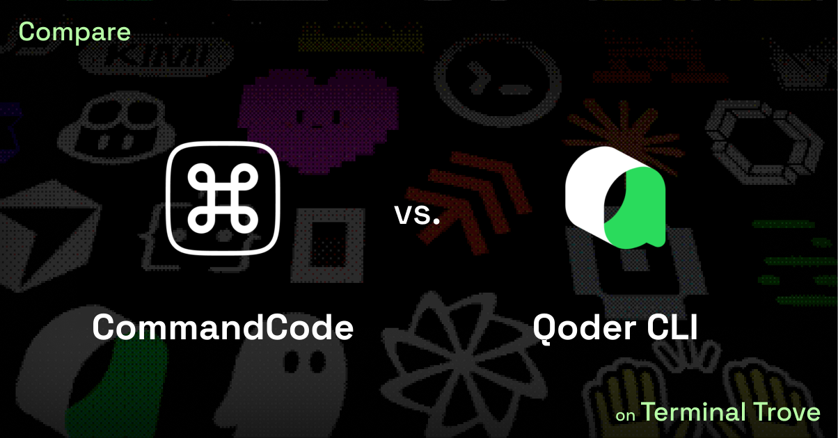CommandCode vs Qoder CLI - Terminal Trove