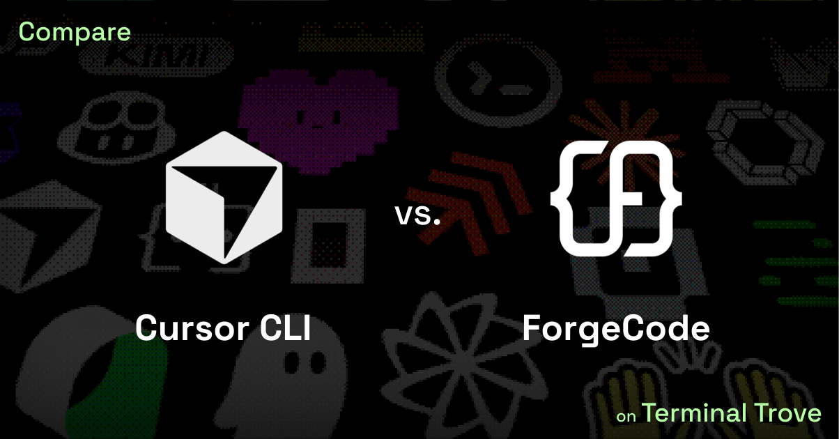 Cursor CLI vs ForgeCode - Terminal Trove