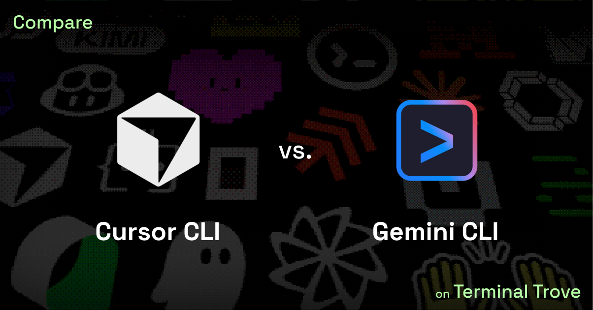 Cursor CLI vs Gemini CLI - Terminal Trove