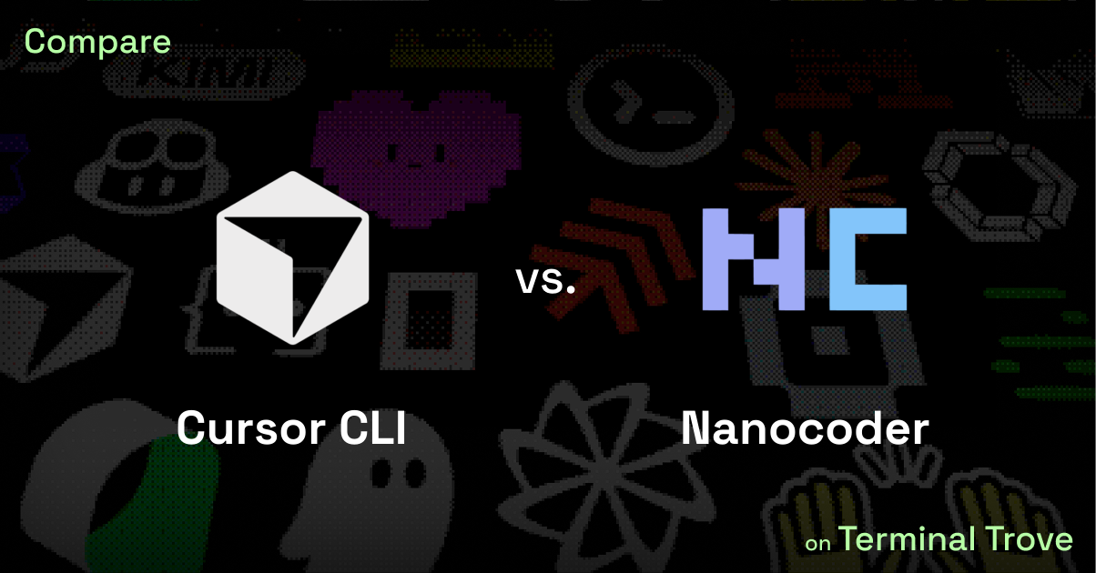 Cursor CLI vs Nanocoder - Terminal Trove