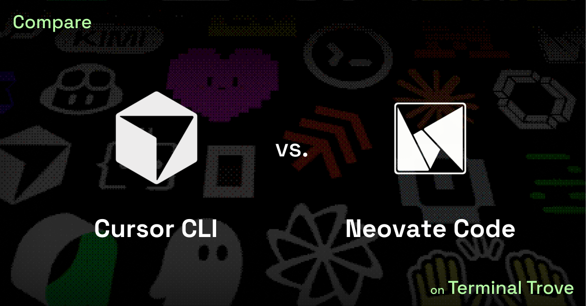 Cursor CLI vs Neovate Code - Terminal Trove