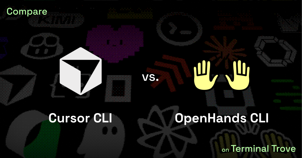 Cursor CLI vs OpenHands CLI - Terminal Trove