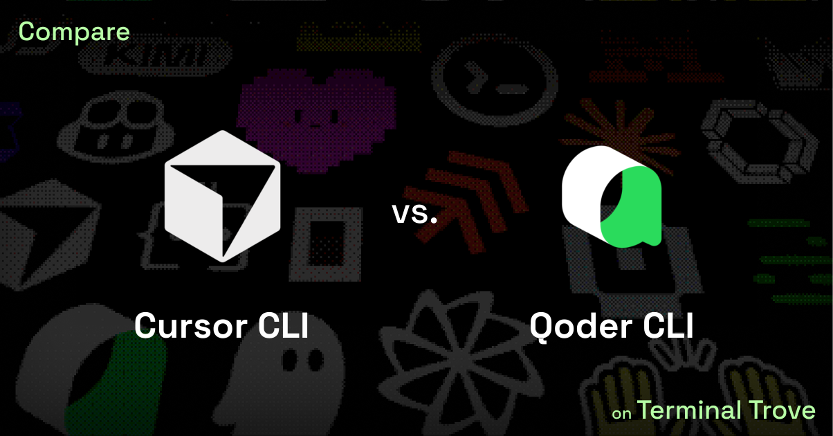Cursor CLI vs Qoder CLI - Terminal Trove