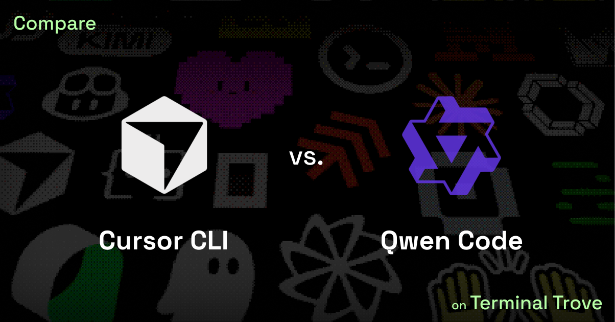 Cursor CLI vs Qwen Code - Terminal Trove