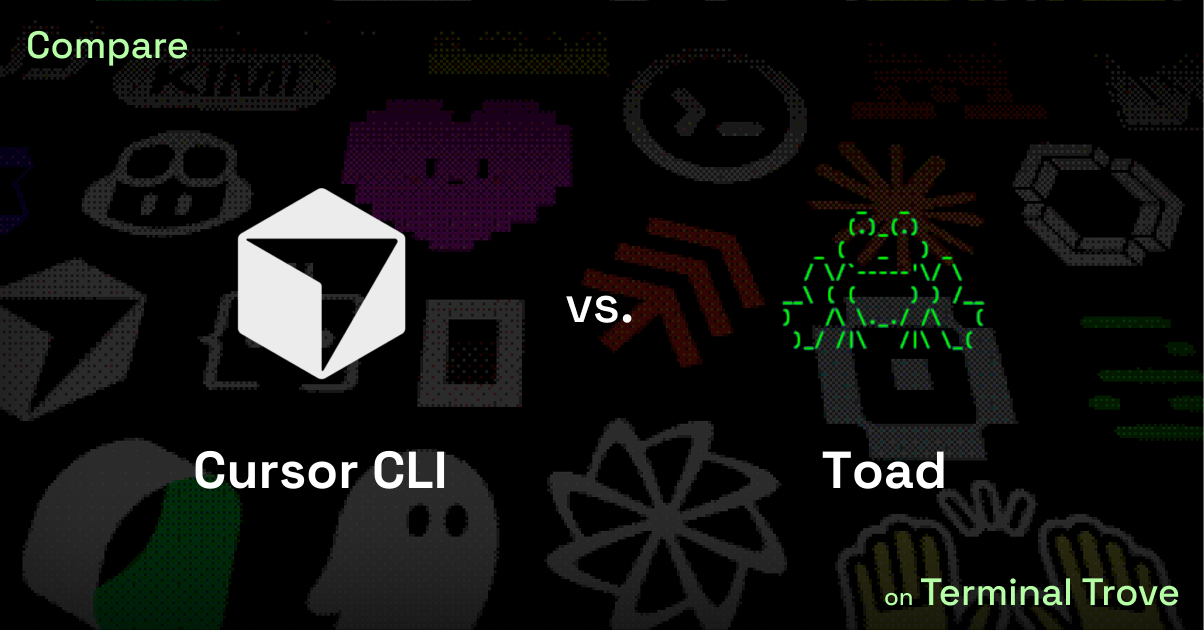Abitoad Cursor Cursor CLI vs Toad - Terminal Trove