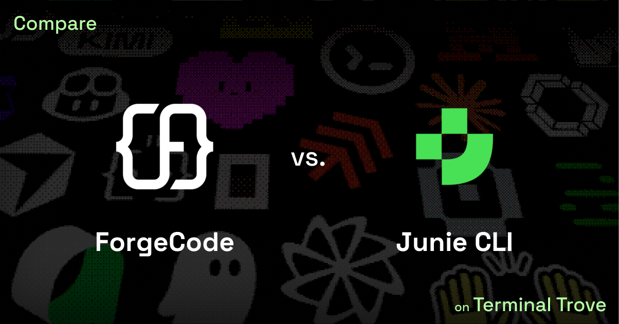 ForgeCode vs Junie CLI - Terminal Trove