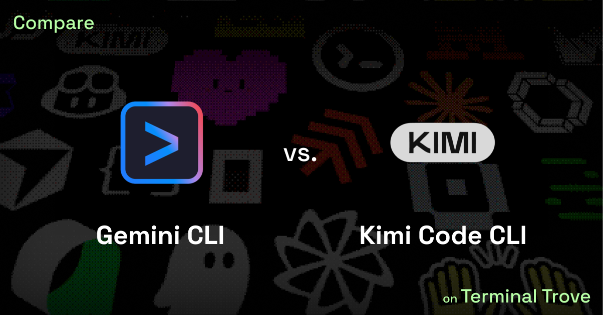 Gemini CLI vs Kimi Code CLI - Terminal Trove