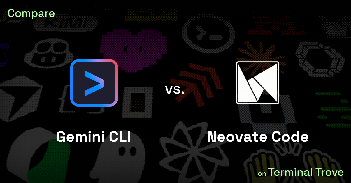 Gemini CLI vs Neovate Code - Terminal Trove