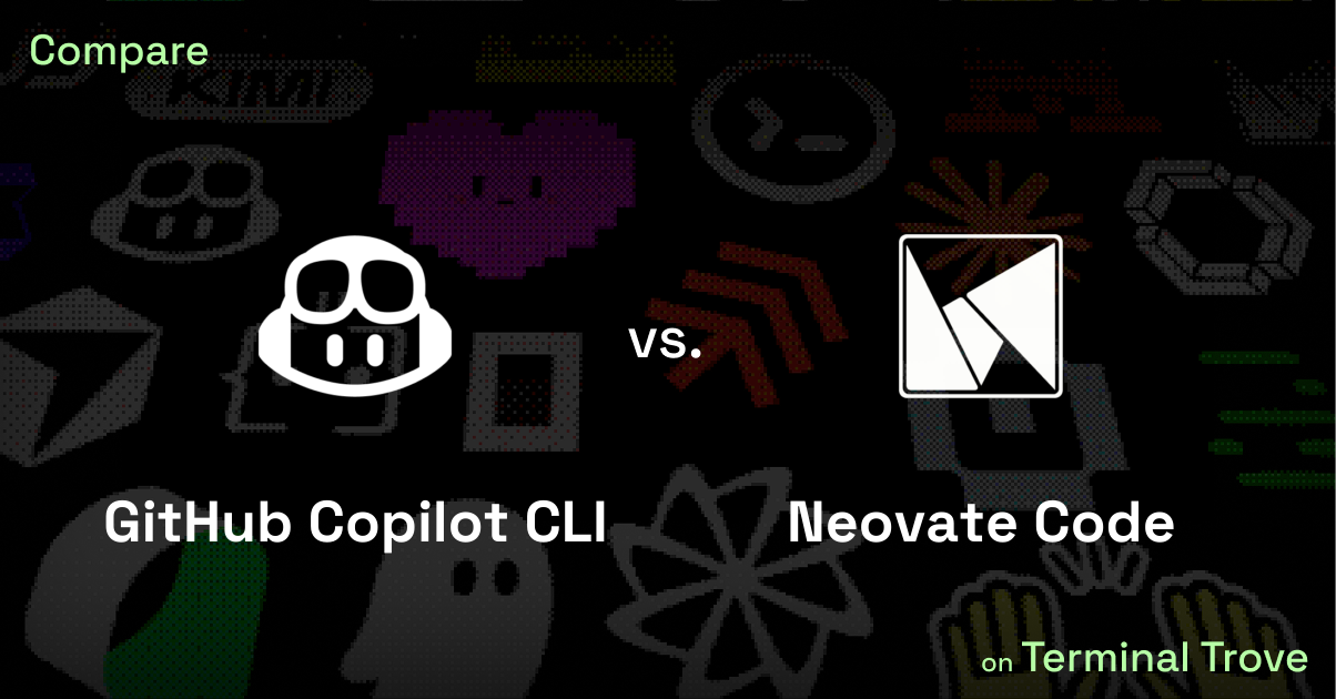 GitHub Copilot CLI vs Neovate Code - Terminal Trove