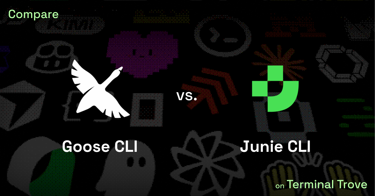 Goose CLI vs Junie CLI - Terminal Trove