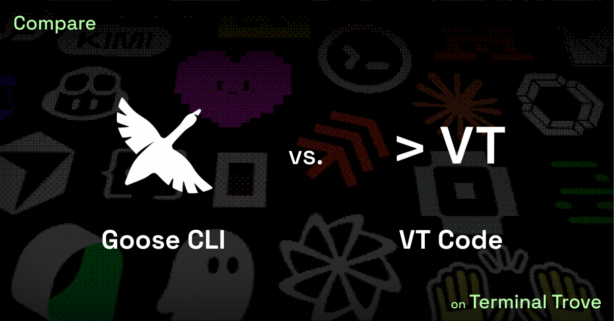 Goose CLI vs VT Code - Terminal Trove