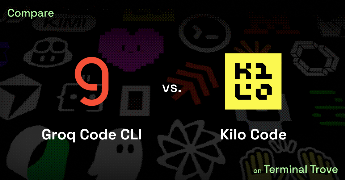 Groq Code CLI vs Kilo Code - Terminal Trove