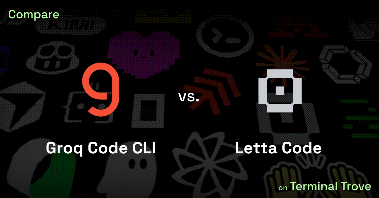 Groq Code CLI vs Letta Code - Terminal Trove