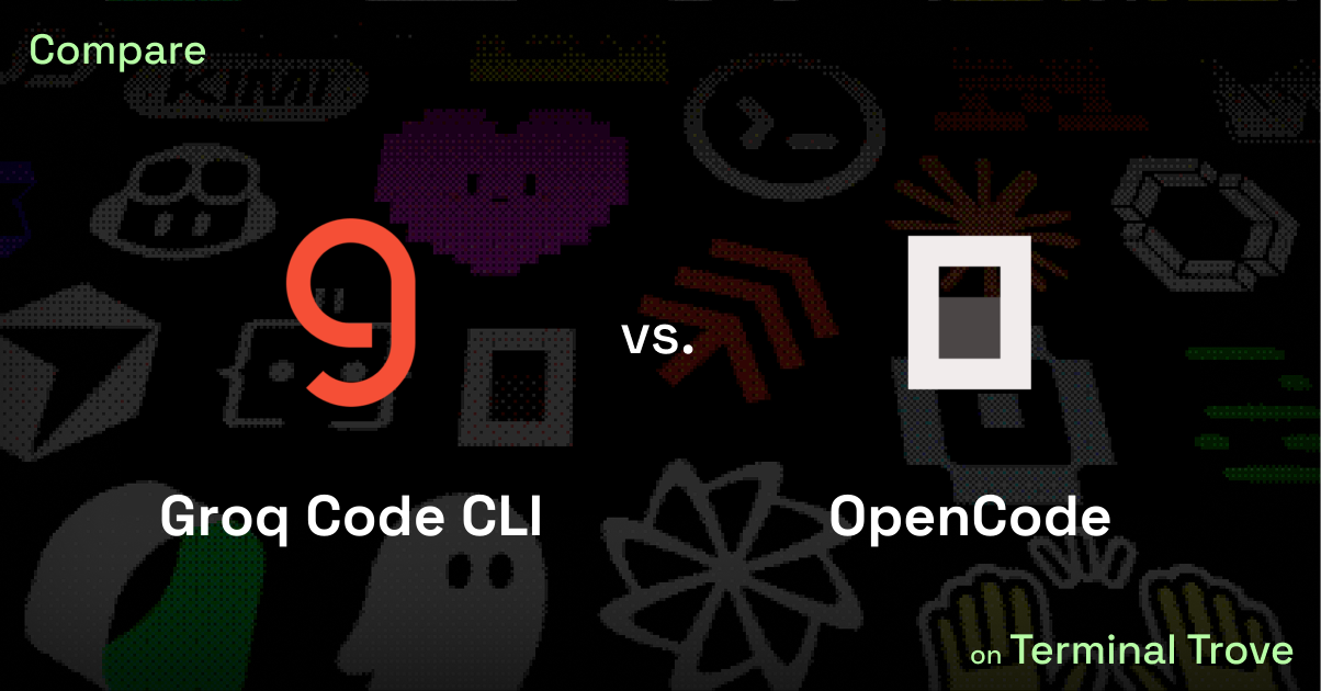 Groq Code CLI vs OpenCode - Terminal Trove