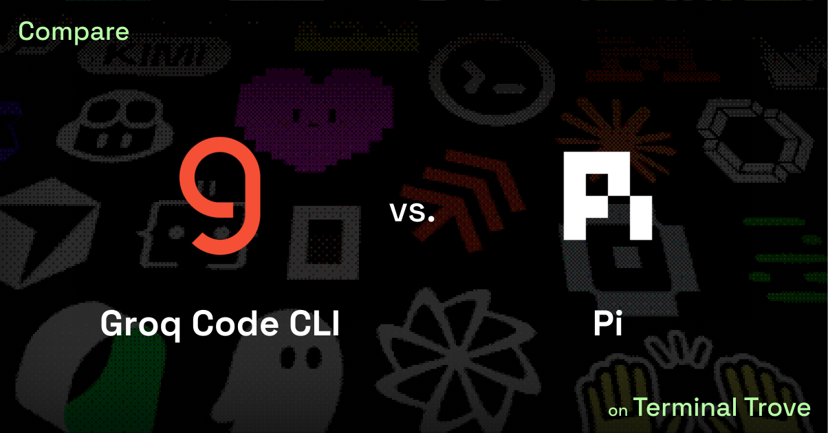 Groq Code CLI vs Pi - Terminal Trove