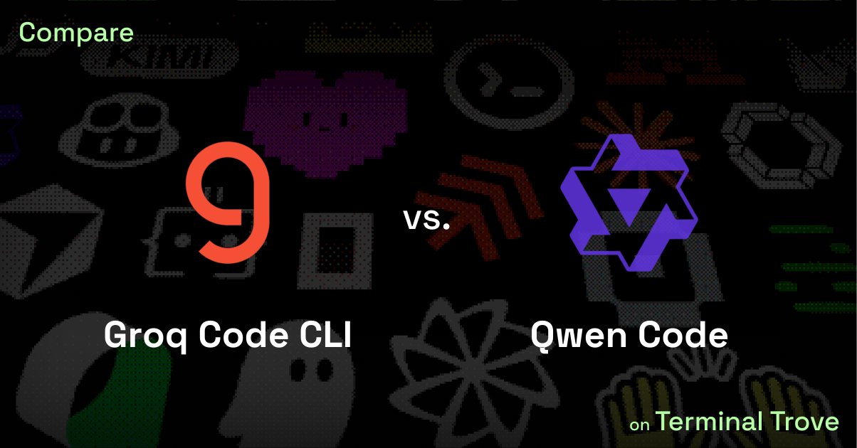 Groq Code CLI vs Qwen Code - Terminal Trove