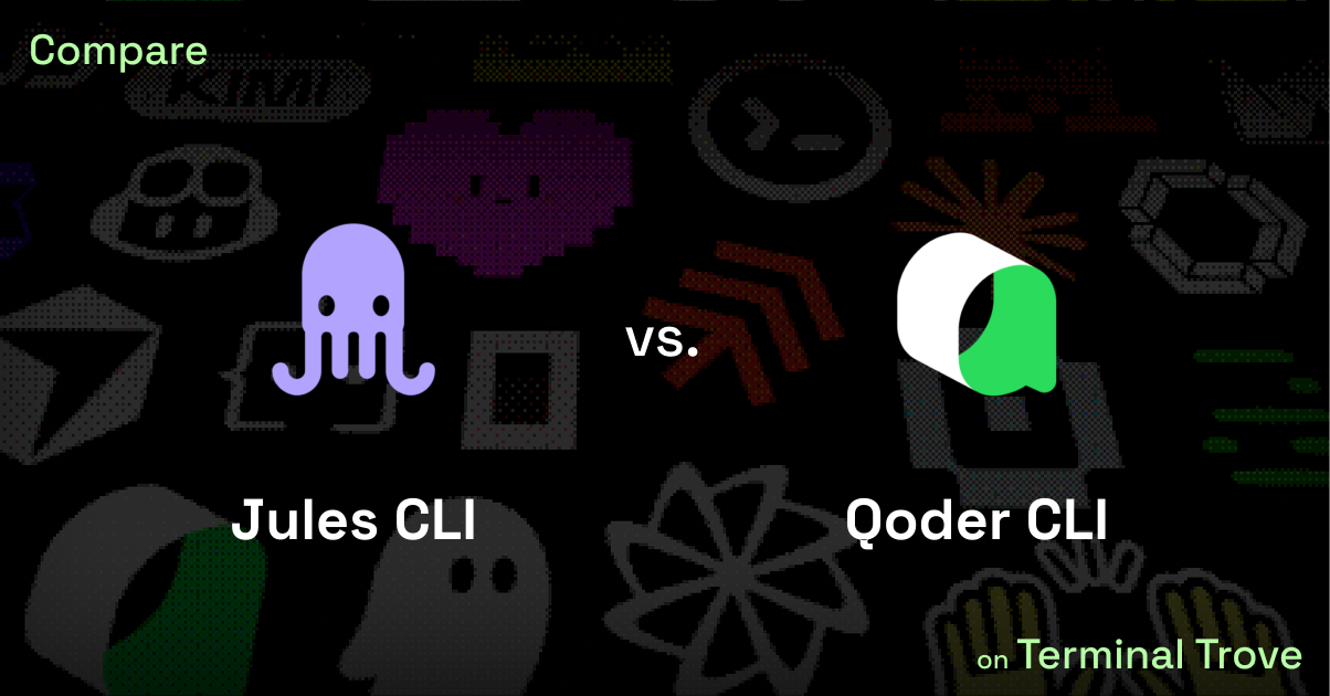 Jules CLI vs Qoder CLI - Terminal Trove