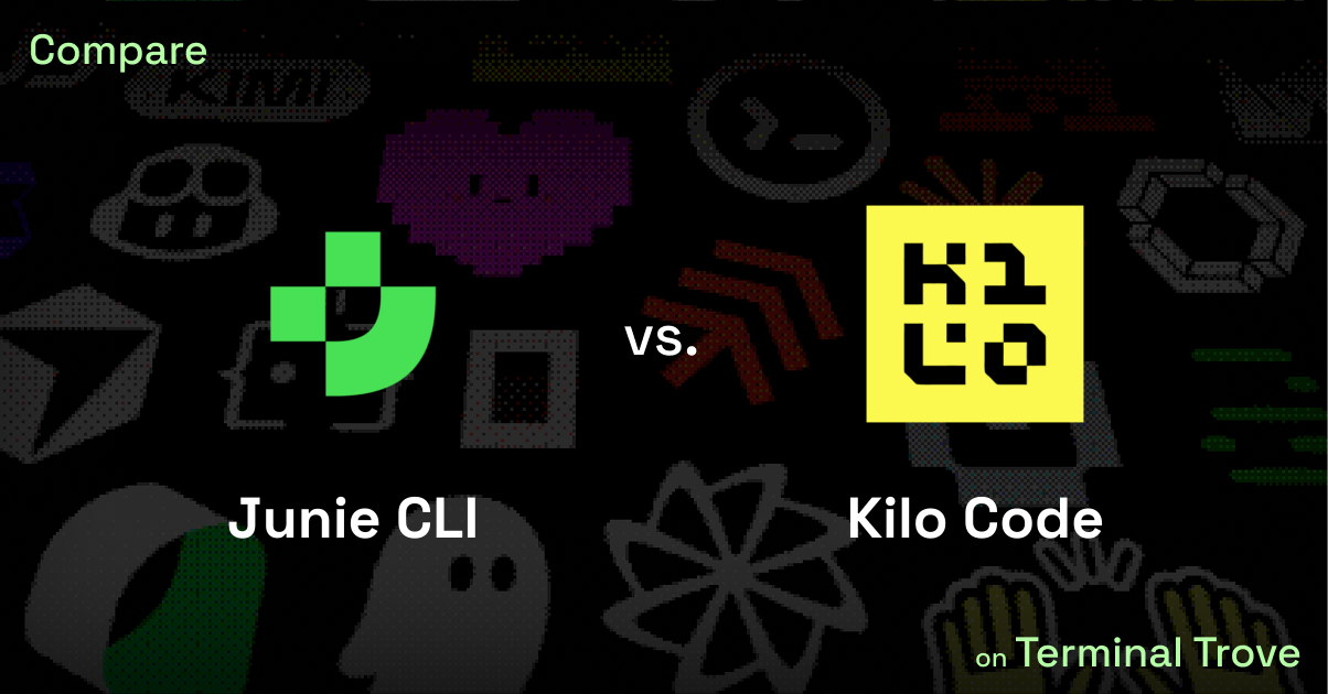 Junie CLI vs Kilo Code - Terminal Trove