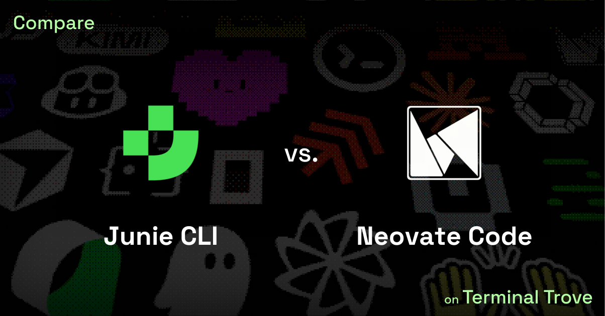 Junie CLI vs Neovate Code - Terminal Trove