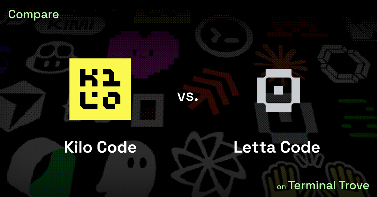 Kilo Code vs Letta Code - Terminal Trove